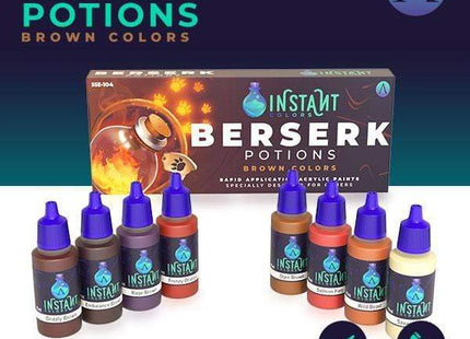 Gamers Guild AZ Scale 75 Scale 75 Instant Colors Berserk Potions Brown Colors Set Scale 75