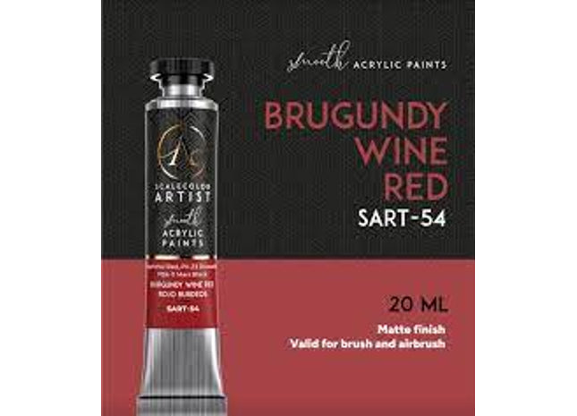 Gamers Guild AZ Scale 75 Scale 75 SART-54 Burgundy Wine Red Scale 75