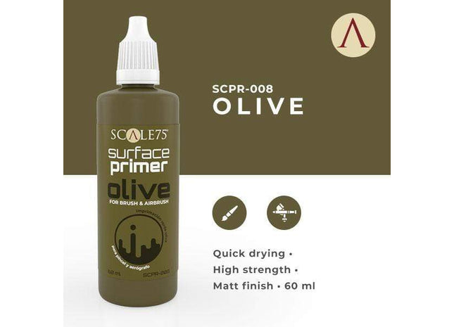 Gamers Guild AZ Scale 75 Scale 75 SCPR-008 Surface Primer Olive Scale 75