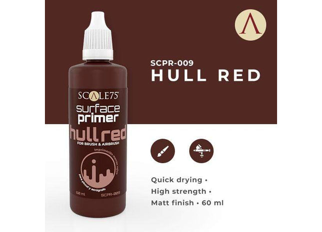 Gamers Guild AZ Scale 75 Scale 75 SCPR-009 Surface Primer Hull Red Scale 75