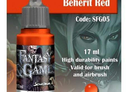 Gamers Guild AZ Scale 75 Scale 75 SFG-05 Beherit Red Scale 75