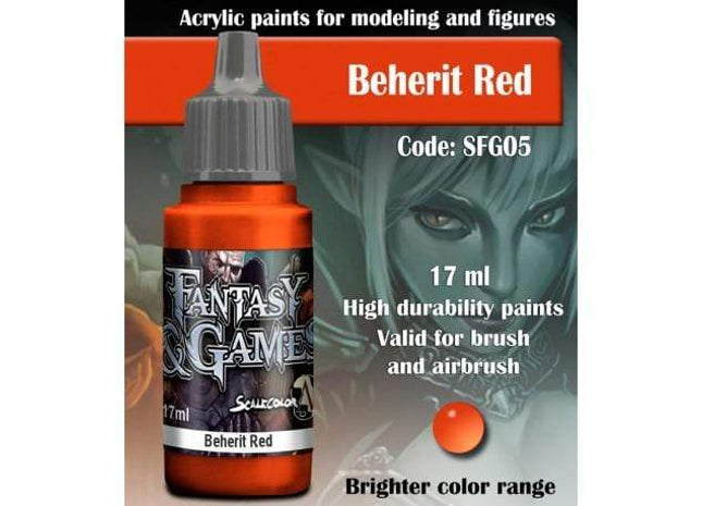 Gamers Guild AZ Scale 75 Scale 75 SFG-05 Beherit Red Scale 75