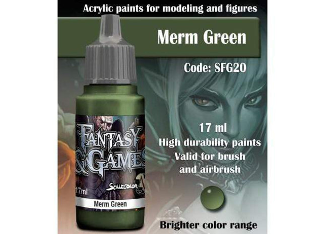 Gamers Guild AZ Scale 75 Scale 75 SFG-20 Merm Green Scale 75