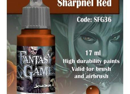 Gamers Guild AZ Scale 75 Scale 75 SFG-36 Sharpnel Red Scale 75