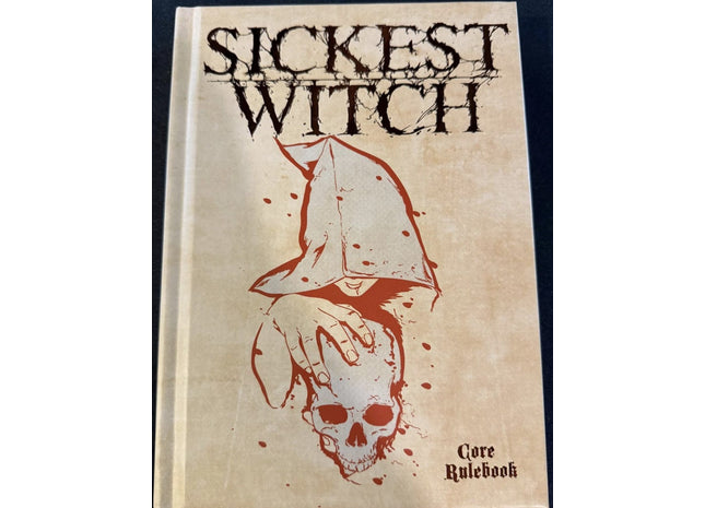 Gamers Guild AZ Severed Books Sickest Witch RPG: Core Rulebook (Standard Edition) (Pre-Order) AGD