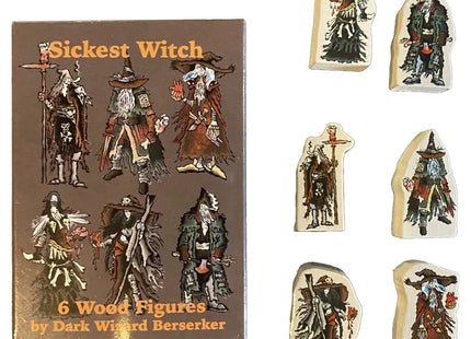 Gamers Guild AZ Severed Books Small Party Figurine Set: Sickest Witch (Pre-Order) ACD Distribution