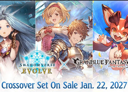 Gamers Guild AZ Shadowverse Evolve Shadowverse: Evolve Crossover Set - Granblue Fantasy Booster Box (Pre-Order) YY Card World
