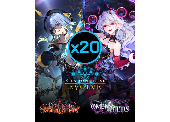 Gamers Guild AZ Shadowverse Evolve Shadowverse Evolve: Eightfold Retribution & Omens and Heirs - Combined Set Booster Case (Pre-Order) YY Card World