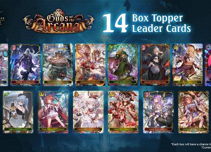 Gamers Guild AZ Shadowverse Evolve Shadowverse Evolve: Gods of the Arcana SVEE-BP10 - Booster Box YY Card World