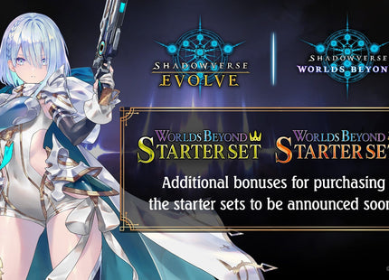 Gamers Guild AZ Shadowverse Evolve Shadowverse Evolve: SVEE SS01 & SS02 Shadowverse Evolve Starter Set 1 & 2 (Dragoncraft & Swordcraft) YY Card World