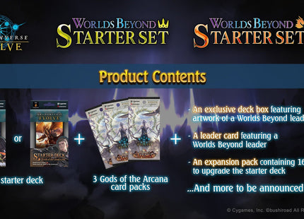Gamers Guild AZ Shadowverse Evolve Shadowverse Evolve: SVEE SS01 & SS02 Shadowverse Evolve Starter Set 1 & 2 (Dragoncraft & Swordcraft) YY Card World
