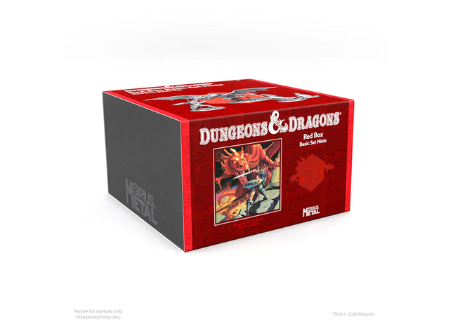 Gamers Guild AZ Sirius Dice Dungeons & Dragons: Sirius Metal Miniatures - Red Box Basic Set (Pre-Order) AGD