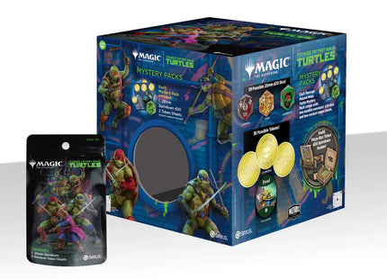 Gamers Guild AZ Sirius Dice Magic: The Gathering Teenage Mutant Ninja Turtles Treasure Pack Blind Box (Pre-Order) ACD Distribution