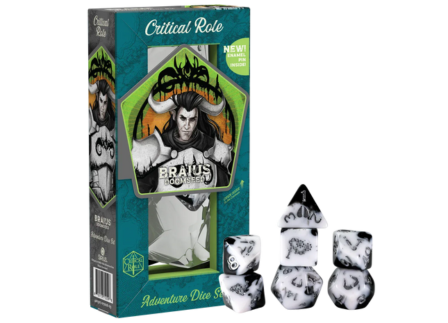 Gamers Guild AZ Sirius Dice Sirius Dice: Bells Hells Adventure Dice - Braius Doomseed (Pre-Order) AGD