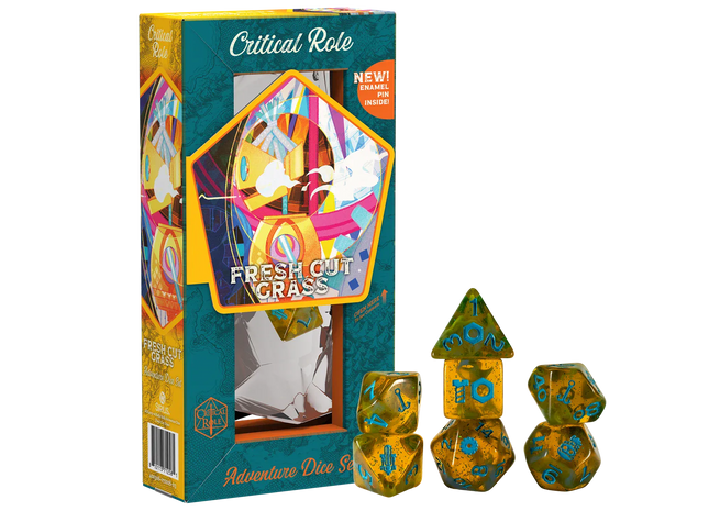 Gamers Guild AZ Sirius Dice Sirius Dice: Bells Hells Adventure Dice - Fresh Cut Grass (Pre-Order) AGD