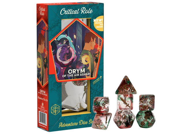Gamers Guild AZ Sirius Dice Sirius Dice: Bells Hells Adventure Dice - Orym (Pre-Order) AGD