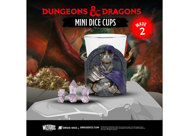 Gamers Guild AZ Sirius Dice Sirius Dice: Blind Box D&D Mini Dice Cups - Wave 2: Ravenloft (Pre-Order) AGD