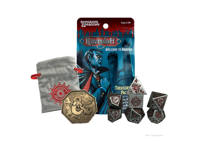 Gamers Guild AZ Sirius Dice Sirius Dice: D&D Mists of Ravenloft Treasure Pack (Pre-Order) AGD