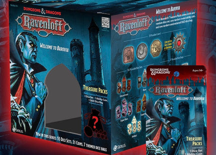 Gamers Guild AZ Sirius Dice Sirius Dice: D&D Ravenloft - Castle Ravenloft Treasure Pack Blind Box (Pre-Order) Southern Hobby