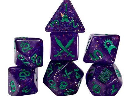 Gamers Guild AZ Sirius Dice Sirius Dice: The Mighty Nein Adventure Dice - Mollymauk Tealeaf (Pre-Order) AGD