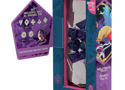 Gamers Guild AZ Sirius Dice Sirius Dice: The Mighty Nein Adventure Dice - Mollymauk Tealeaf (Pre-Order) AGD