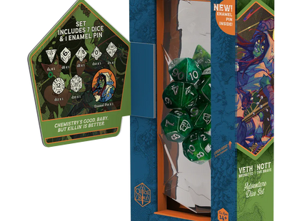Gamers Guild AZ Sirius Dice Sirius Dice: The Mighty Nein Adventure Dice - Nott The Brave and Veth Brenatto (Pre-Order) AGD
