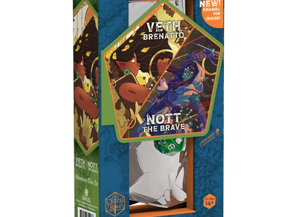Gamers Guild AZ Sirius Dice Sirius Dice: The Mighty Nein Adventure Dice - Nott The Brave and Veth Brenatto (Pre-Order) AGD