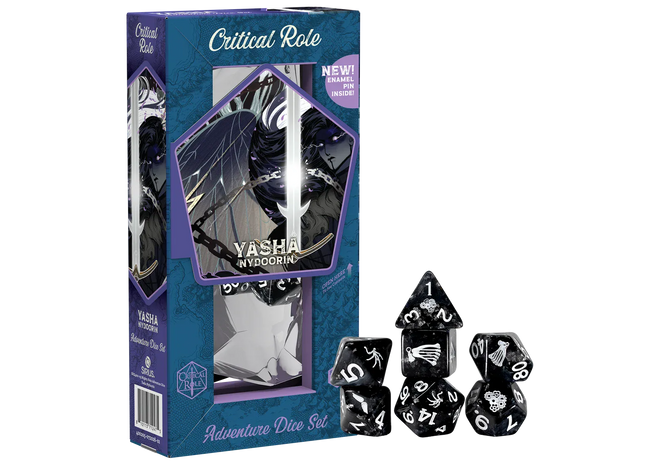 Gamers Guild AZ Sirius Dice Sirius Dice: The Mighty Nein Adventure Dice - Yasha Nydoorin (Pre-Order) AGD
