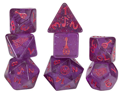 Gamers Guild AZ Sirius Dice Sirius Dice: Vox Machina Adventure Dice - Scanlan Shorthalt (Pre-Order) Southern Hobby