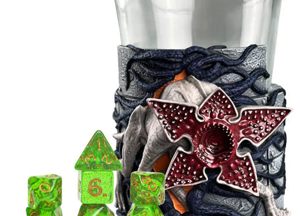 Gamers Guild AZ Sirius Dice Stranger Things Mini 7-Set Dice Cup ACD Distribution