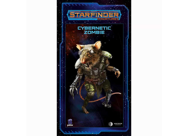 Gamers Guild AZ Sirlin Games Starfinder Masterclass Miniatures - Cybernetic Zombie GTS