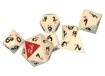 Gamers Guild AZ Slightly Reckless Games Ronin RPG: Densetsu - 7-Dice Set (Pre-Order) ACD Distribution