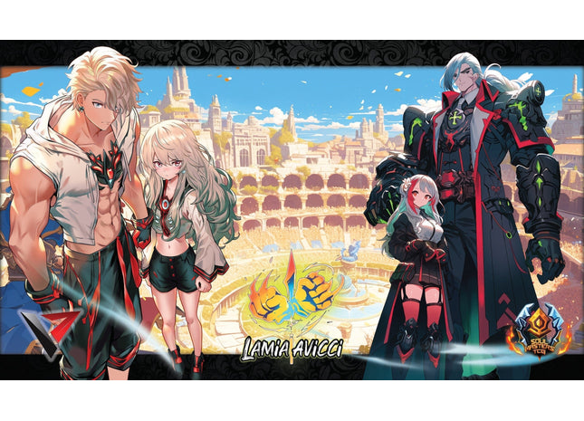 Gamers Guild AZ Soul Master Games Soul Masters: Playmat with Bag - Lamia Avicci (Pre-Order) Southern Hobby