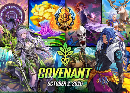 Gamers Guild AZ Soul Master Games Soul Masters TCG: Covenant - 1st Edition Booster Box (Pre-Order) PHD