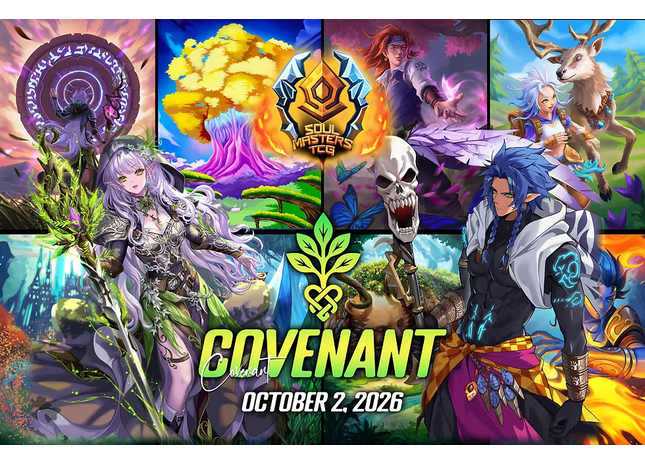 Gamers Guild AZ Soul Master Games Soul Masters TCG: Covenant - 1st Edition Booster Box (Pre-Order) PHD