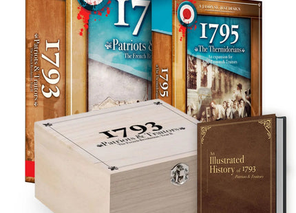 Gamers Guild AZ Sound of Drums 1793: Patriots & Traitors - Wooden Box Limited Deluxe Edition AGD