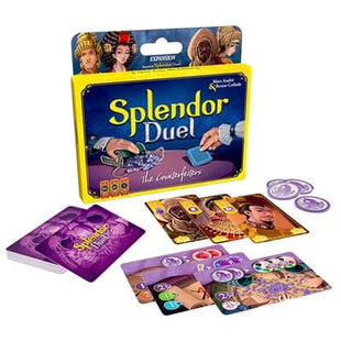Gamers Guild AZ Space Cowboys Splendor Duel: The Counterfeiters Expansion (Pre-Order) Asmodee