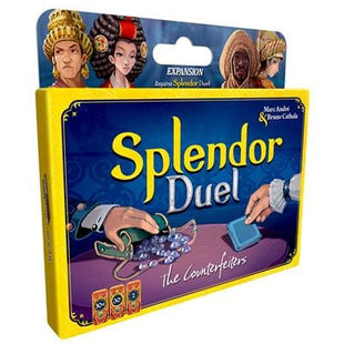 Gamers Guild AZ Space Cowboys Splendor Duel: The Counterfeiters Expansion (Pre-Order) Asmodee