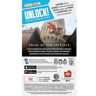 Gamers Guild AZ Space Cowboys UNLOCK! Short: Assassin's Creed - Trial of the Initiate (Pre-Order) Asmodee