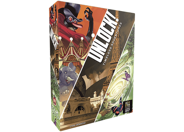 Gamers Guild AZ Space Cowboys UNLOCK! Timeless Adventures Asmodee