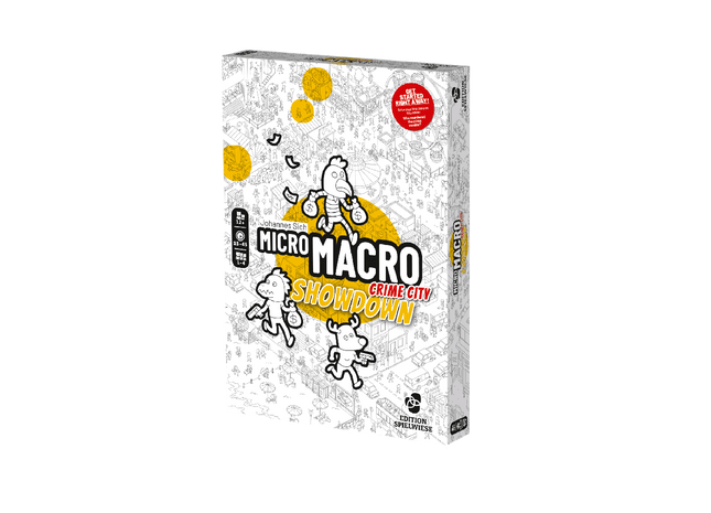 Gamers Guild AZ Spielwiese MicroMacro: Crime City – Showdown (Pre-Order) Hachette Boardgames USA
