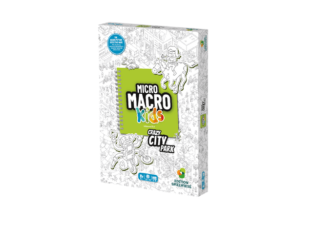 Gamers Guild AZ Spielwiese MicroMacro: Kids – Crazy City Park Hachette Boardgames USA