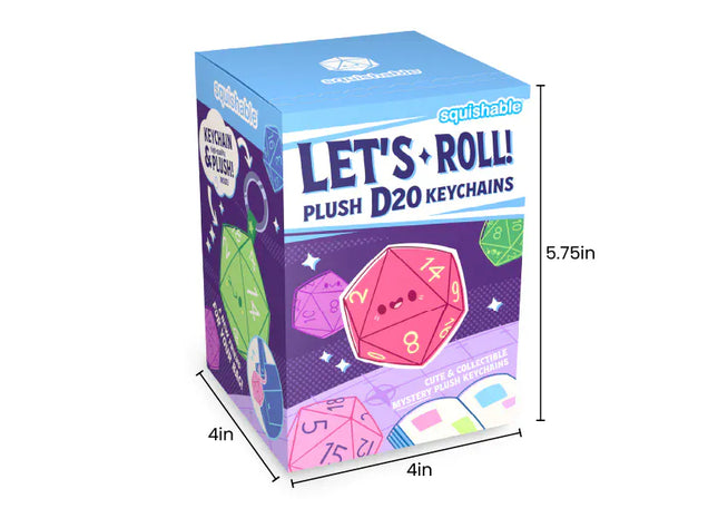 Gamers Guild AZ Squishable Squishable D20 Blind Box - Series 1: Let's Roll Squishable