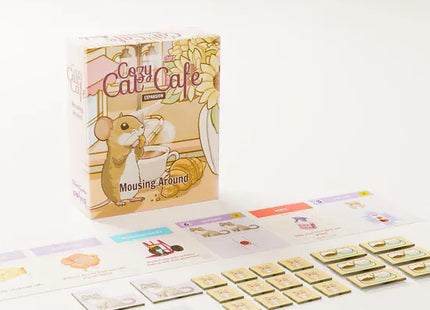 Gamers Guild AZ Stami Games Cozy Cat Cafe: Mousing Around Expansion (Pre-Order) Quartermaster Direct
