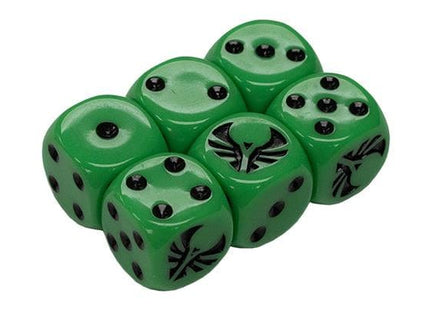 Gamers Guild AZ Star Trek Away Missions Star Trek Away Missions: Romulan Dice Set Battlefront Group