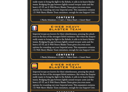Gamers Guild AZ Star Wars Legion Star Wars: Legion – E-Web Heavy Blaster Team (Pre-Order) Asmodee