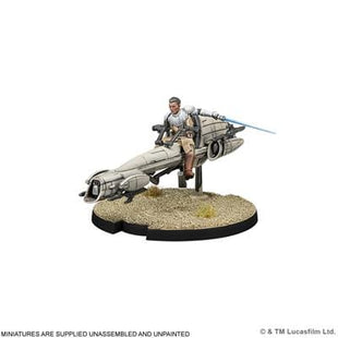 Gamers Guild AZ Star Wars Legion Star Wars: Legion – Jedi General on BARC Speeder (Pre-Order) Asmodee