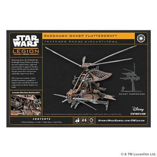 Gamers Guild AZ Star Wars Legion Star Wars: Legion – Raddaugh Gnasp Fluttercraft (Pre-Order) Asmodee