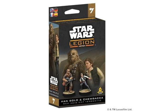 Gamers Guild AZ Star Wars Legion Star Wars: Legion – Scoundrel Han & Chewie (Pre-Order) Asmodee