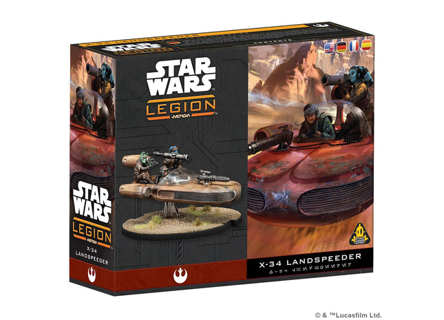 Gamers Guild AZ Star Wars Legion Star Wars: Legion - X-34 Landspeeder (Pre-Order) Asmodee